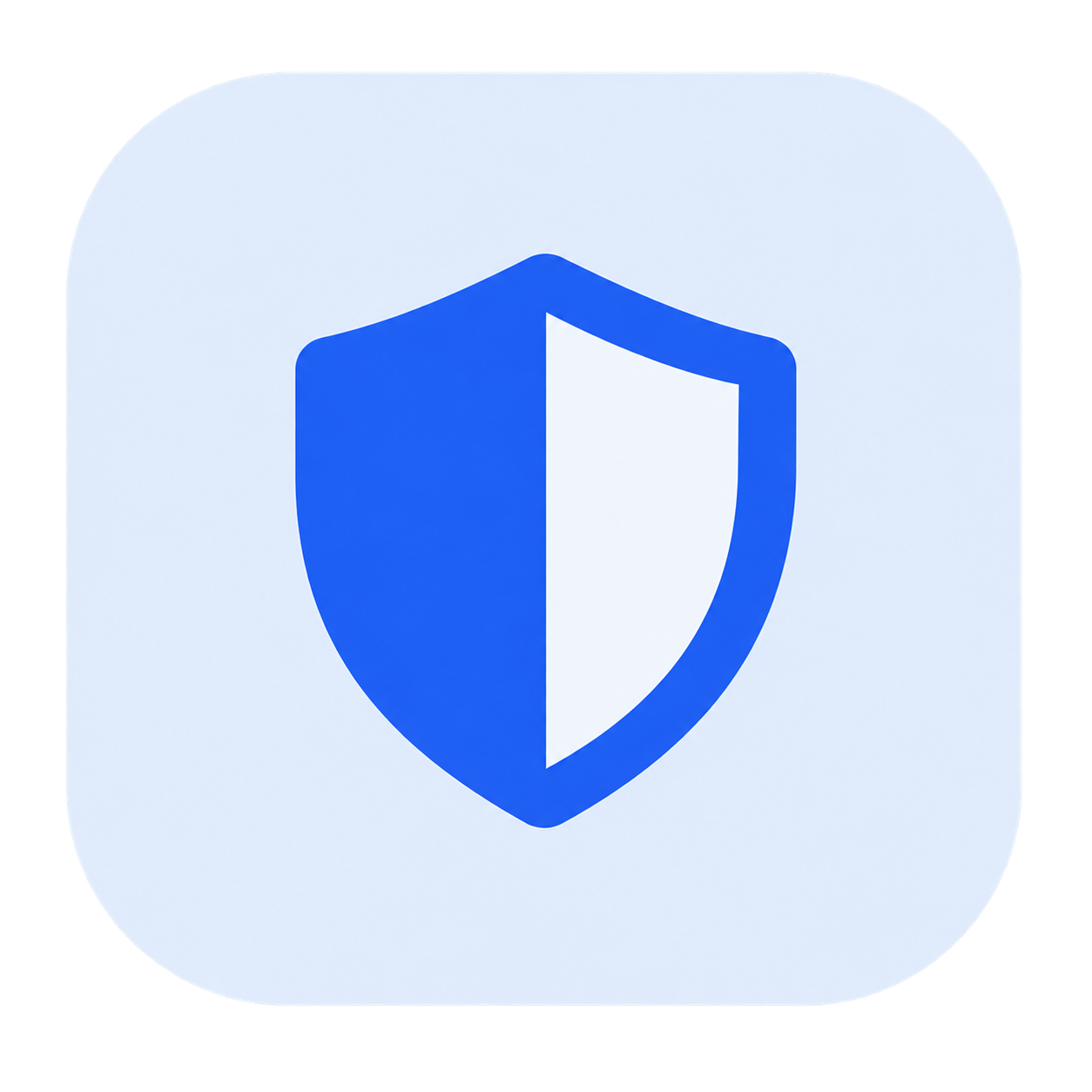 Schild-Symbol für Backup und Sicherheit