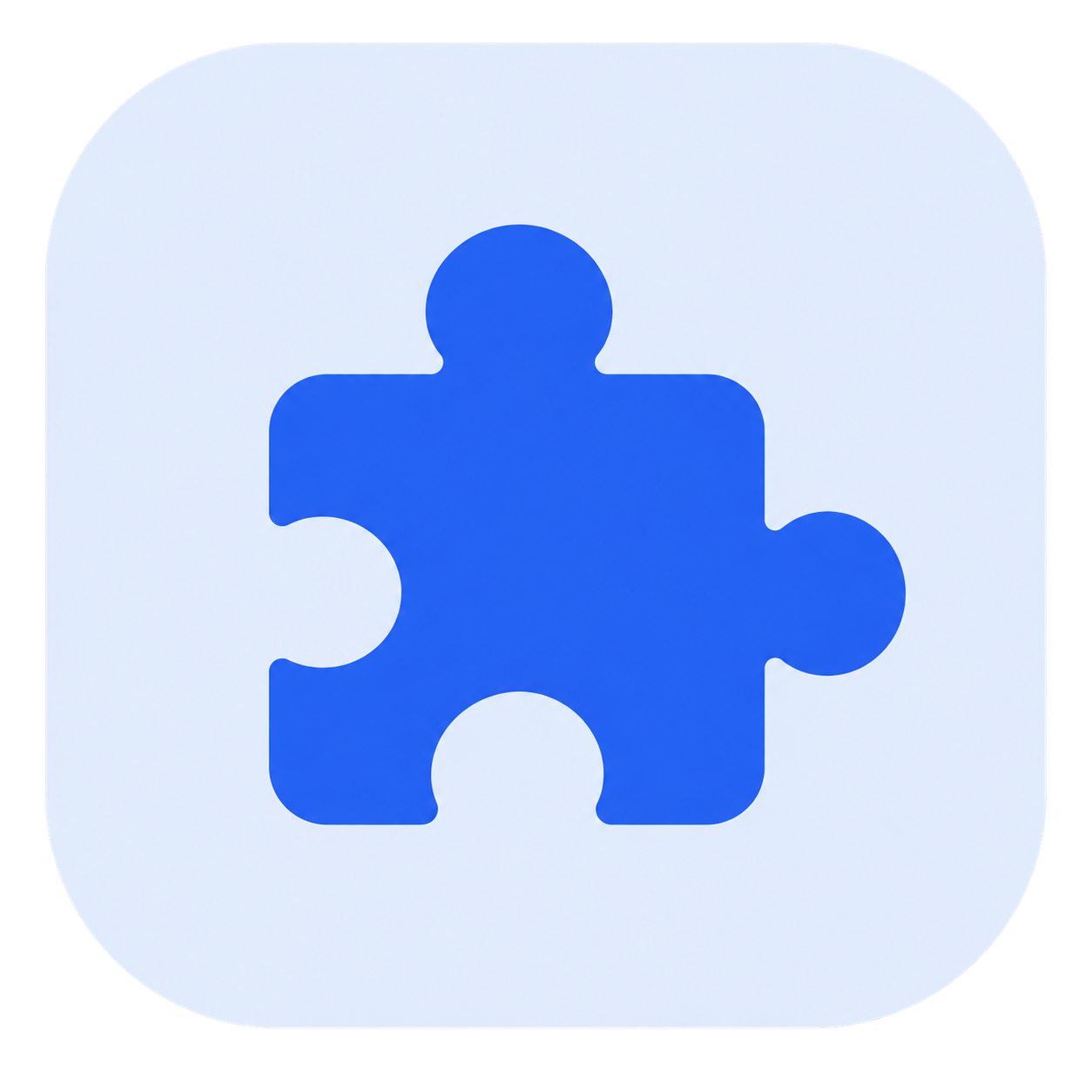 Puzzle-Symbol für Plugins und Erweiterungen