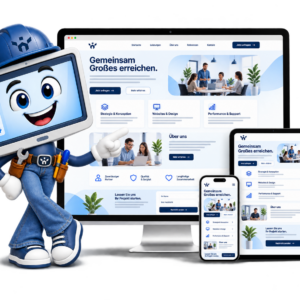 Werki präsentiert eine individuell konfigurierbare Firmenwebsite von Webseite-Werk