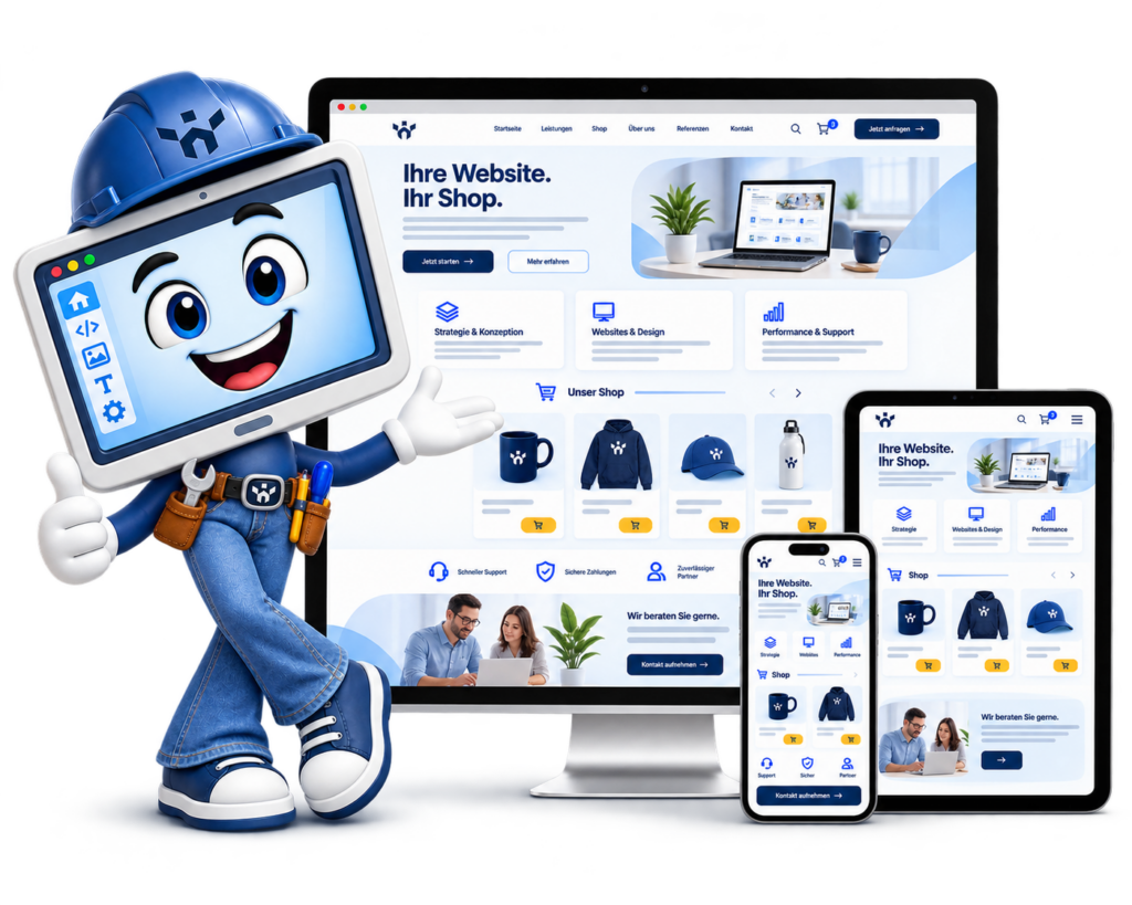 Werki präsentiert eine kombinierte Firmenwebsite mit WooCommerce-Shop von Webseite-Werk