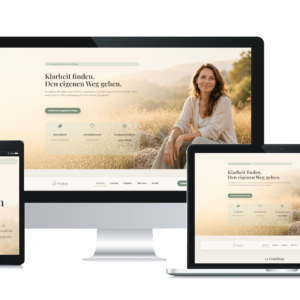 Coaching Website Vorschau – Webseite-Werk