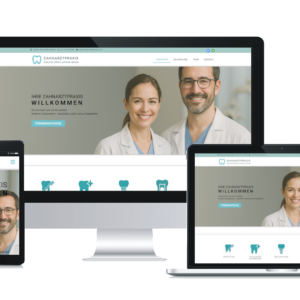 Zahnarztpraxis Website Vorschau – Webseite-Werk